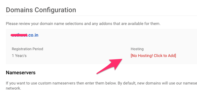Domains Configuration